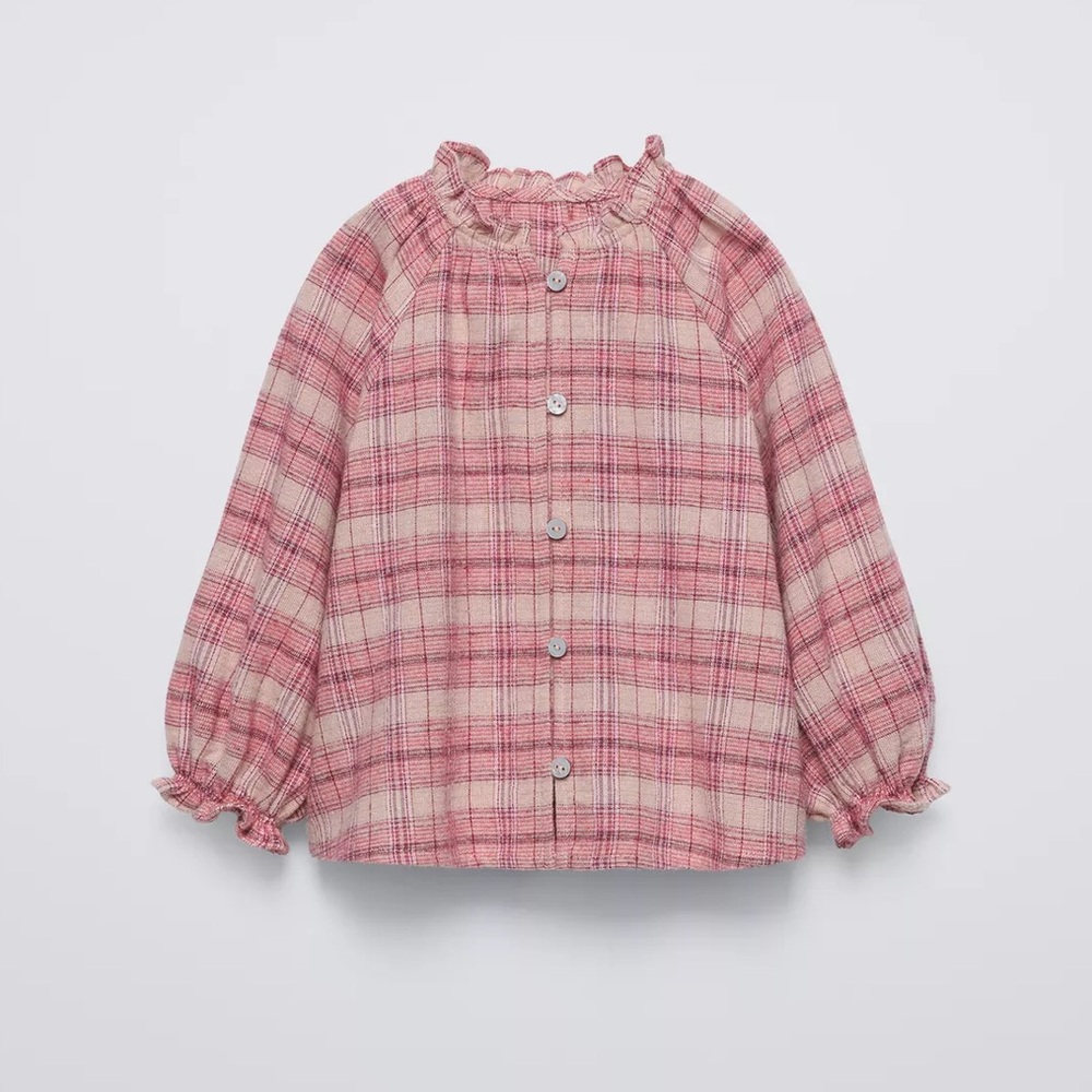 ZARA PLAID MATCHING SET - Picture 3 of 9